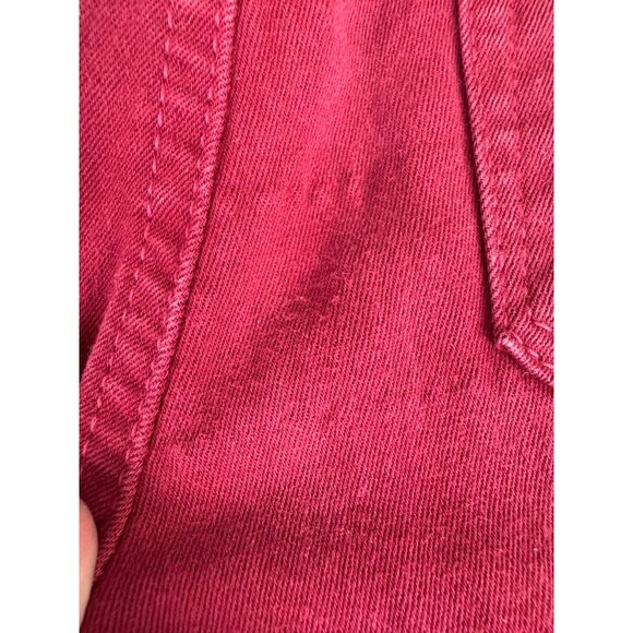 Paige Verdugo Ultra Skinny Womens 25 Red Jeans Comfort Office Cotton/Elastane - Picture 13 of 16